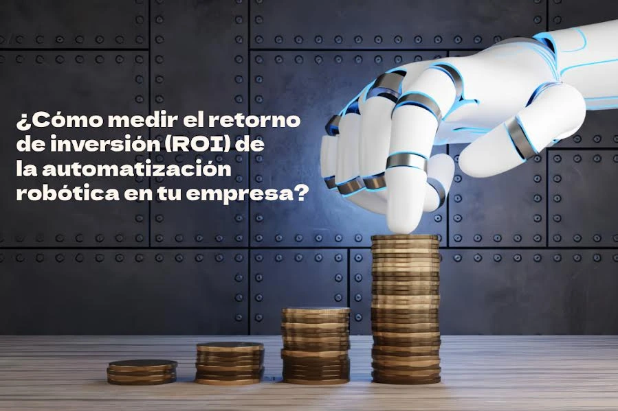 Representación de la automatización robótica en tu empresa